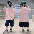 【ice silk quick-dry】new summer men's and women's sporty quick-dry perforated breathable t-shirt and shorts set