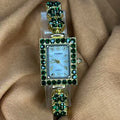 Ashnuo brand women's niche luxury square starry sky fashion alloy bracelet watch student quartz watch