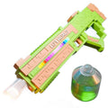 Summer kids' light-up electric automatic water gun - long range, high capacity, outdoor beach water spray toy