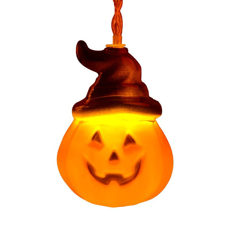 Halloween decorations pumpkin usb lights string lights lanterns led small battery holiday flash ambient lights with arrangement