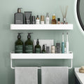 Bathroom storage rack, no punching toilet, bathroom wall towel storage rack, bathroom sink wall-mounted