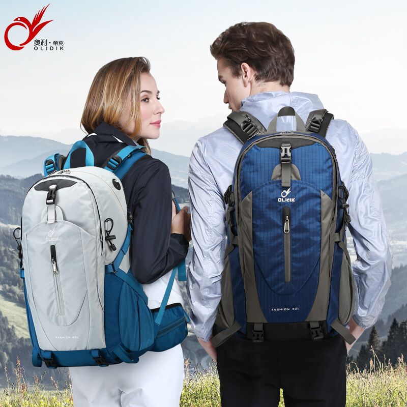 Outdoor mountaineering bag wholesale multi-functional large-capacity backpack men's travel bag women's hiking backpack customization