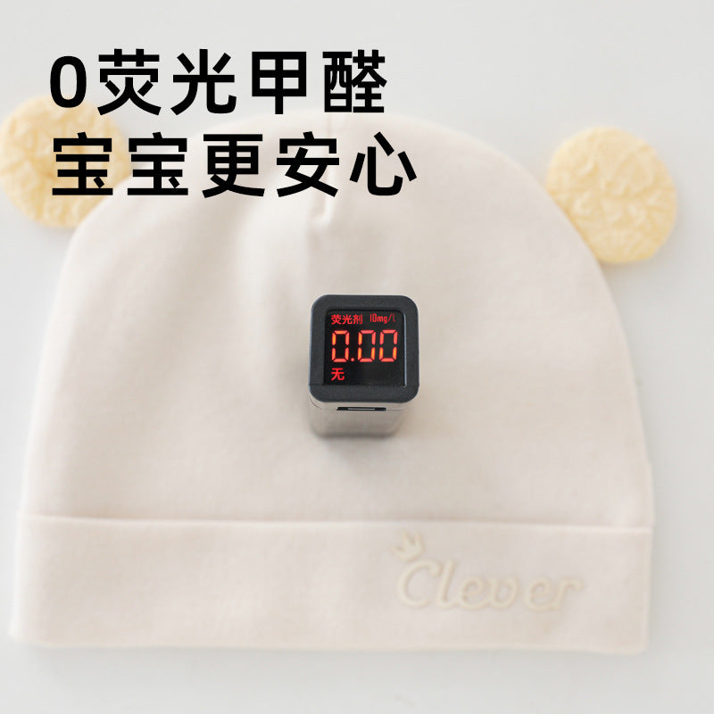 Baby fetal cap autumn and winter newborn hat newborn fontanelle protection boy and girl pullover hat newborn fetal cap double layer