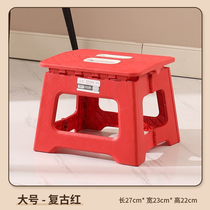 Foldable stool, thickened adult chair, portable home & outdoor camping chair, handheld durable student chair