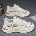 Men's shoes 2025 new trendy winter breathable athletic casual shoes running versatile student mesh height increasing chunky sneakers