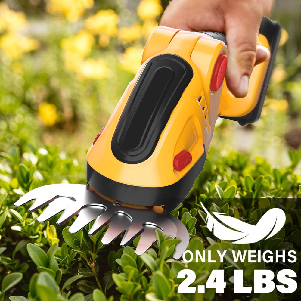 For homelithium battery handheld hedge trimmer mini electric hedge trimmer lawn mower fence shear trimmer pruning shears tool