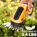 For homelithium battery handheld hedge trimmer mini electric hedge trimmer lawn mower fence shear trimmer pruning shears tool
