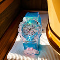 Kuromi kids' watch toy - girls' kindergarten glowing watch - my melody electronic watch