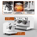 Lavelmil commercial espresso machine - semi-automatic, single/dual group, quantitative steam, high cup capacity, electronic control, suitable for milk tea