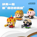 Compatible with lego journey to the west christmas peripherals, assembled building blocks, kids toys, blind box ornaments, gifts, wholesale and dropshipping