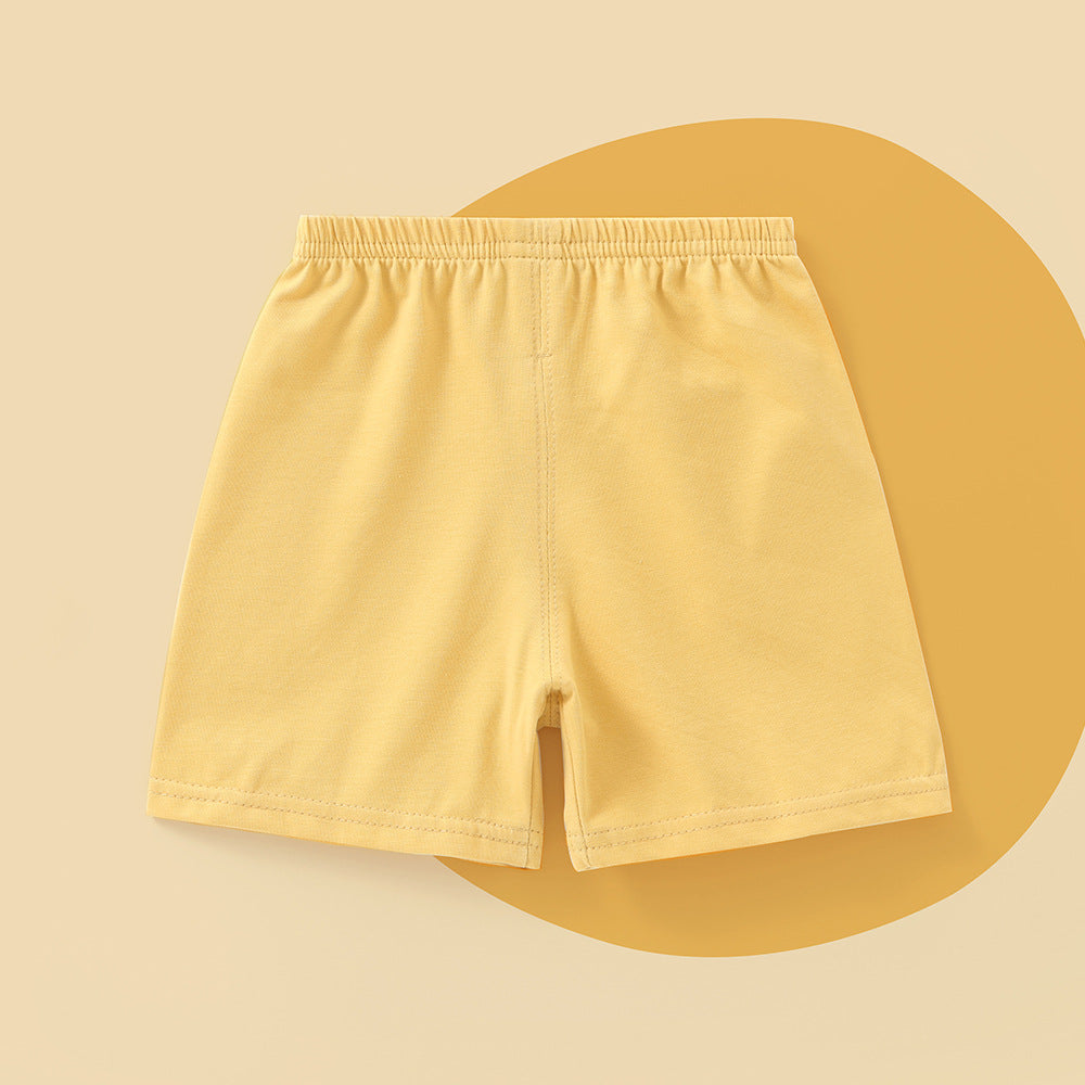Summernew arrival baby half length pants baby type a comfortablecasual pants kids shorts outing thin boys and girls