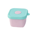 Food-grade silicone baby food storage container, fresh-keeping, freezer-safe, steamer-compatible, portable, airtight, silicone baby food bowl