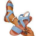 summer new arrivals: plus-size women's flat sandals for cross-border e-commerce. available in sizes 36-43. wholesale options available. dropshipping to  and