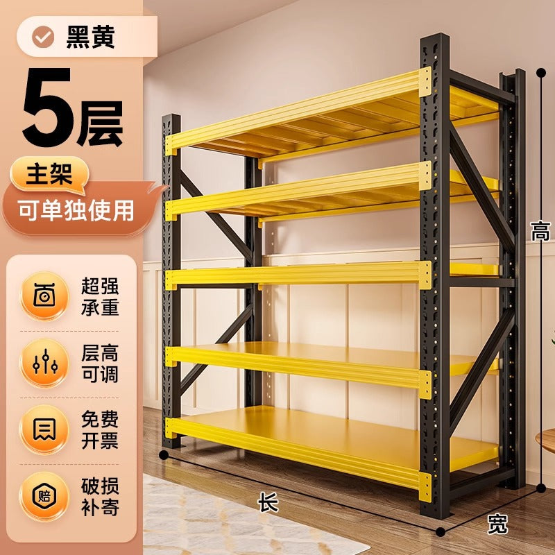Warehouse shelves, multi-layer for home wall-mounted storage racks, warehouse heavy-duty supermarket garage storage room storage racks