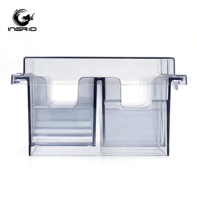 Haircut limit comb storage box 8-grid caliper storage box complete set, electric push-cut storage box, fader 8-grid storage rack