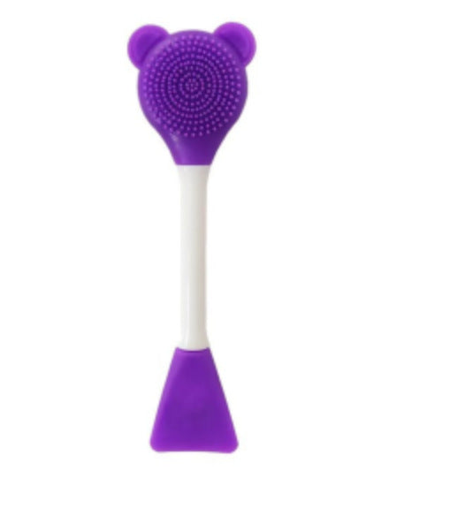 Directly from the manufacturer, double head dual-purpose silicone mask brush DIY mask homemade mold adjustment stick face cleaning tool
