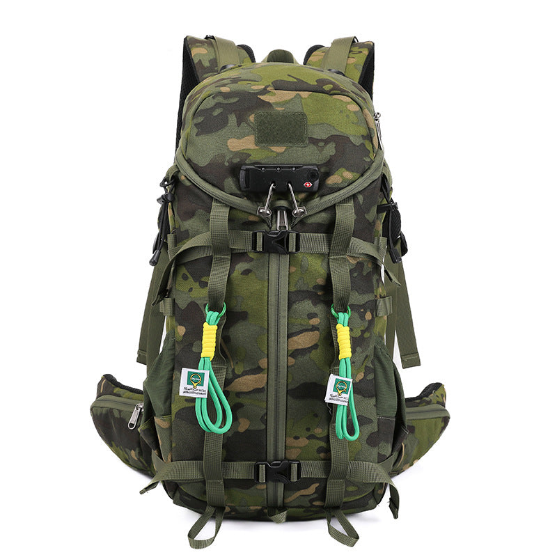 New waterproof outdoor mountaineering bag hiking short-term travel camouflage backpack business trip computer travel camping backpack