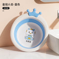 Baby face wash foldable basin - hangable newborn infant bath tub for washing bottoms and feet - baby-specific foldable basin for newborns