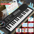 37-key digital piano with microphone, multi-functional educational early learning music piano for kids, beginner-friendly playable toy