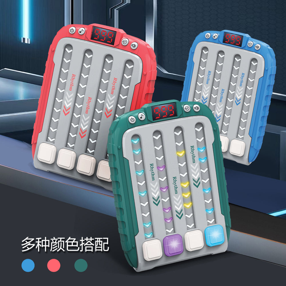 hot-selling music rhythm game console - educational toy for kids ages 6-12 - brain training, stress relief, and challenge for boys
