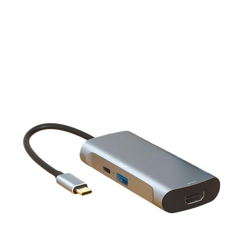 Type-c to hdmi expansion dock usb high-definition video capture card with loop-out 4k60hz multi-function converter