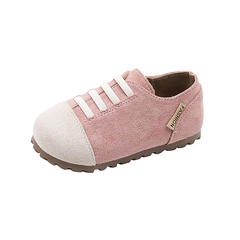 ins儿童板鞋2025春秋季新款韩版女童软底学步鞋男童防滑休闲板鞋