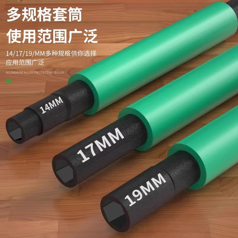 Claw hammer with sleeve hammer head air conditioning installation tool expansion screw special hammer woodworking hammer