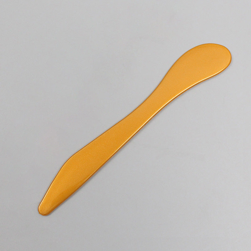 Medium-sized facial mask spatula, plastic mixing stick, applicator, mask spreader, beauty diy mask tool, 16cm total length