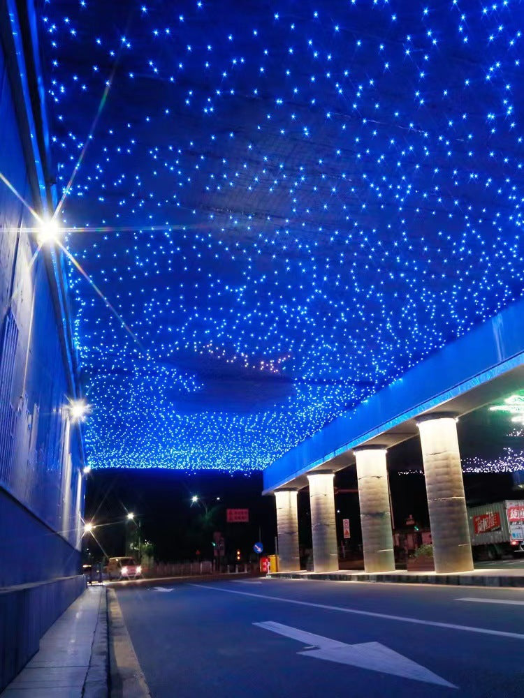 LED light string colorful lights flashing lights outdoor street decoration colorful lights string small colorful lights gypsy Christmas lights