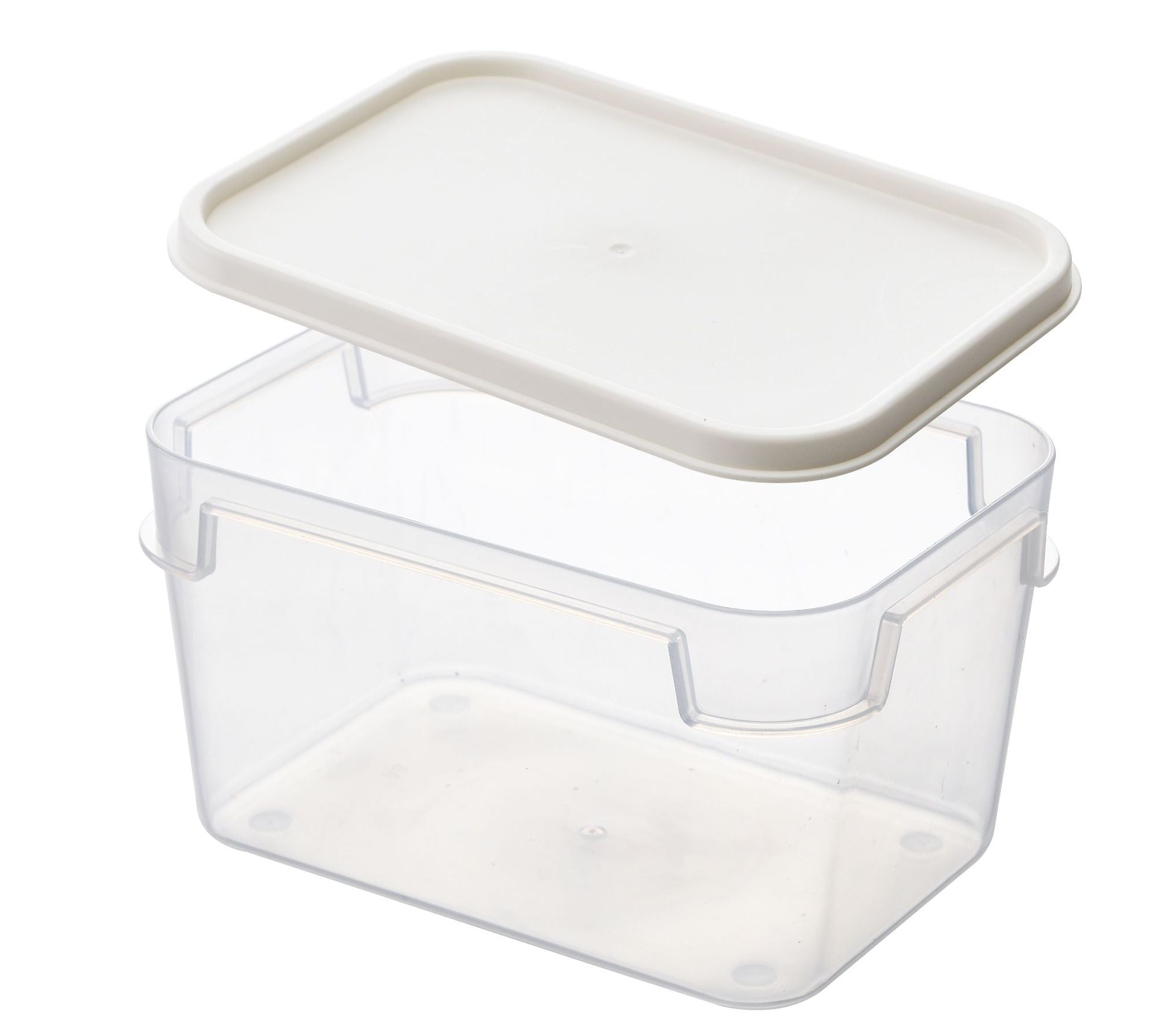 PP kitchen plastic crisper, refrigerator storage, simple European style, sub-packaging, no odor, high value of food storage