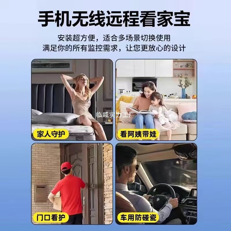 4G recorder high definition WiFi remote monitoring camera convenient law enforcement instrument back clip motion camera handheld video