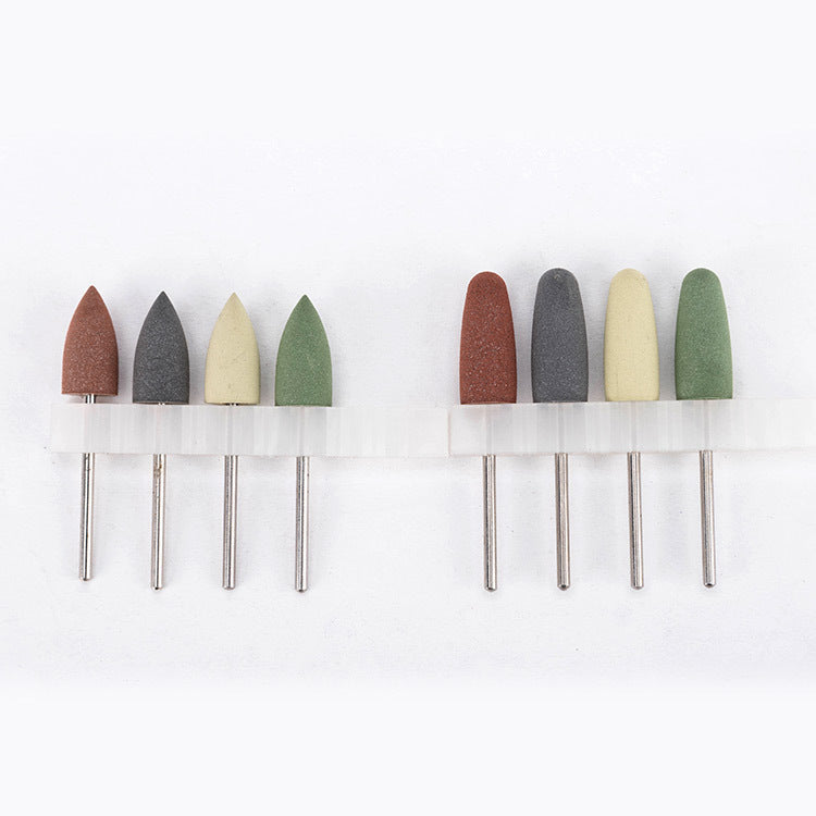 Dental Silicone Grinding Head Silicone Rubber Polishing Series Low Speed Grinding Head Denture Metal Base Mechanic Polishing Grinding Head