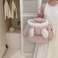 【dropshipping】baby girl winter korean style thickened outerwear cotton coat padded jacket little girl winter clothes