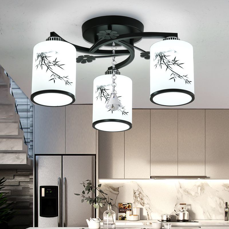 Retro style restaurant chandelier new arrivalcasual style bedroom lamp dustproof creative lamp scandinavianaccessible luxuryelegant dining room lamp