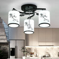 Retro style restaurant chandelier new arrivalcasual style bedroom lamp dustproof creative lamp scandinavianaccessible luxuryelegant dining room lamp