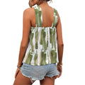 Pre-sale 72531#  cross-border fashion ins beach halter off-shoulder top