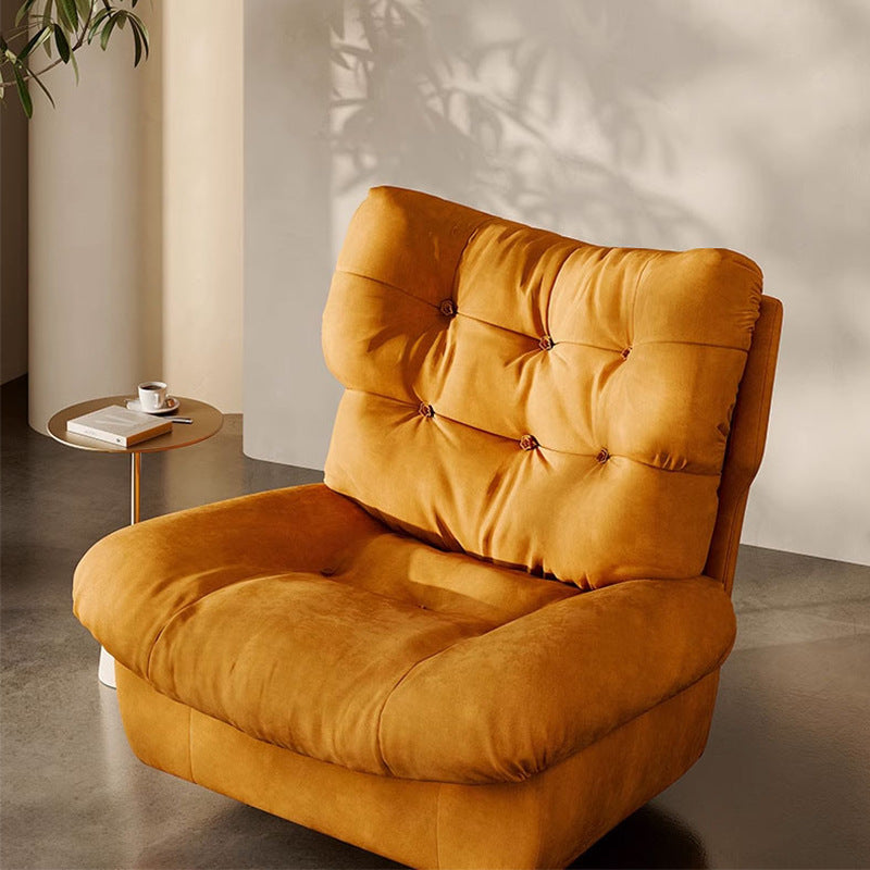 Cloud sofa single chair designer rotating chair living room recliner leisure balcony lazy sofa swivel chair