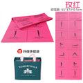 [printed style] rose red 173*61*0.5 free carrying bag