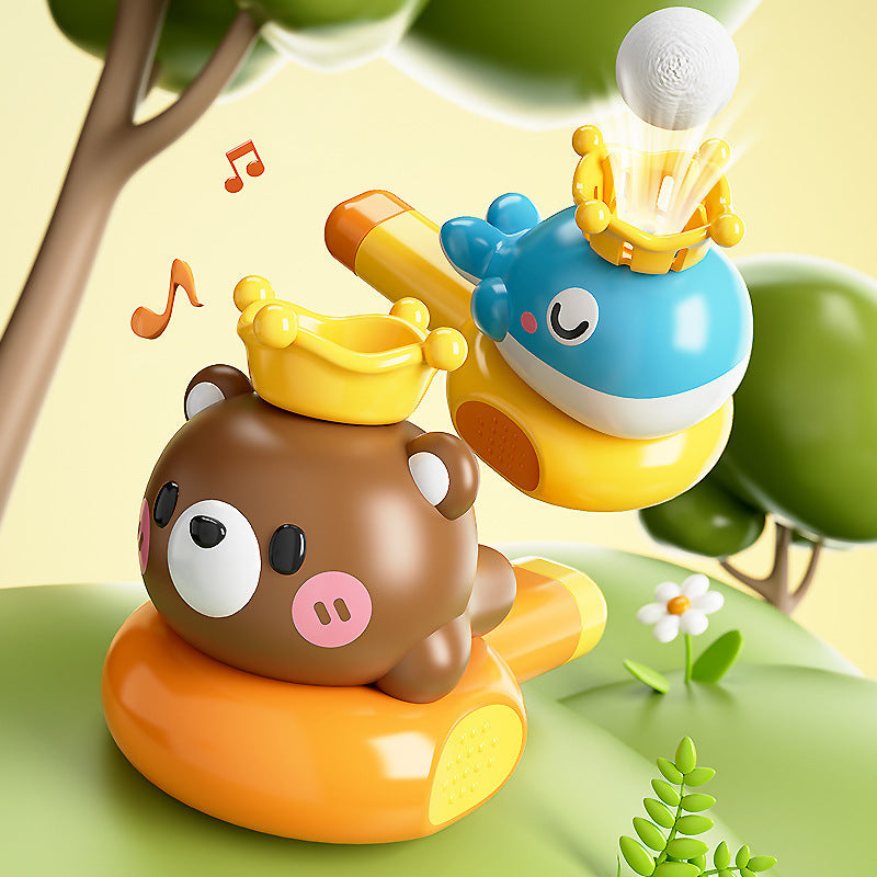 blowing music classic suspended ball game lung capacity oral muscle trainer cartoon family blowing ball kids toys