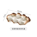 Retrofor home ceramic egg storage tray refrigerator freezer stylish high value egg tray storage tray fresh-keeping tray