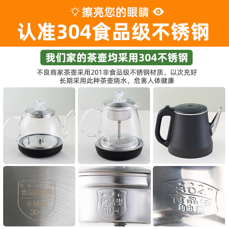Mobile small tea table tea cabinet for home balcony tea table tea table all-in-one coffee table table tea drinking complete set