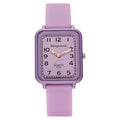 Inspopular square case women's watch wholesale tape digital quartz watch stylishfashion student watch women's watch