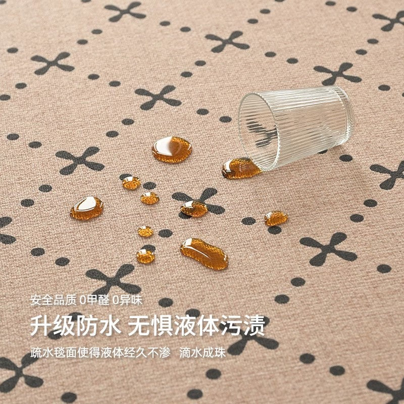 Living room carpet, medieval style, no-wash, wipeable, frenchretro sofa, coffee table, floor mat, bedroom bedside blanket,  new arrival