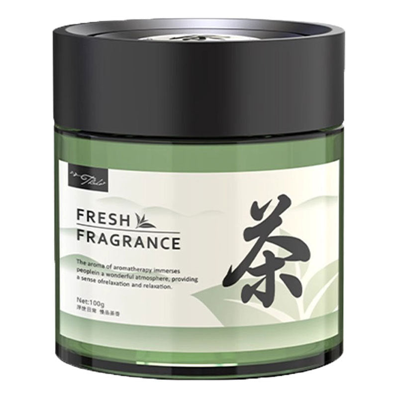 Car air freshener solid balm - long-lasting, subtle scent - premium car accessories - men's gardenia - odor eliminating fragrance