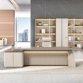 Saint li boss table and chair combination president office simple modern accessible luxury paint executive table elegant manager table and chair main