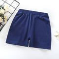 Shorts-navy blue
