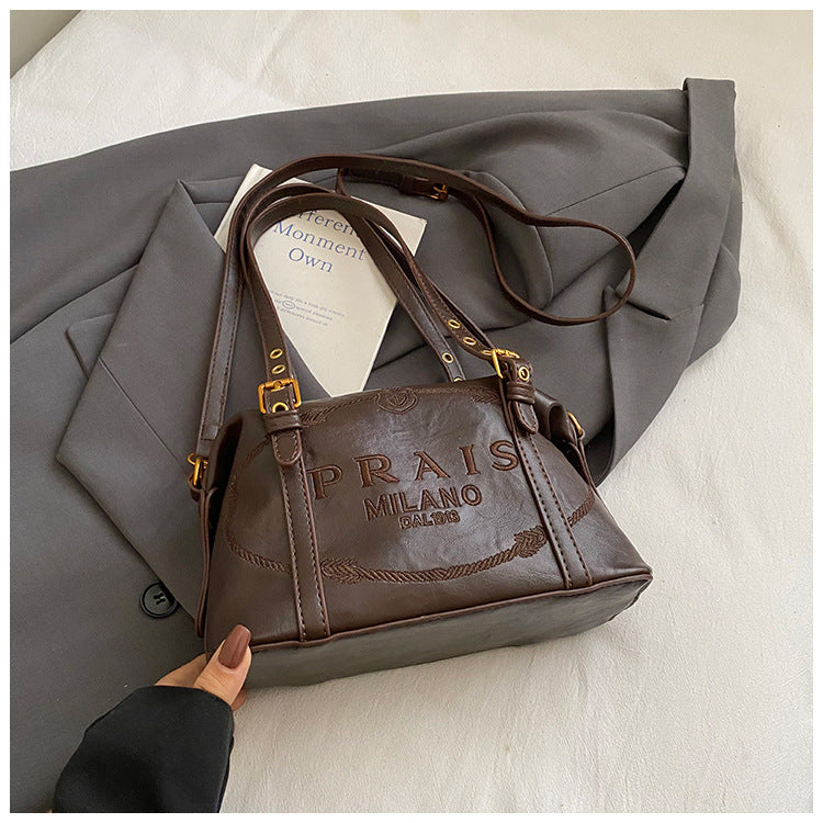 2025 fall/winter new arrivals: vintage-inspired, fashion-forward, niche design handbag - women's commuter tote, trendy shoulder bag, boston bag