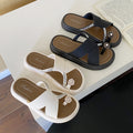 new arrival toe sandals and slippers for women summer outwear fairy style easiest for matchfashion one-line slippers thick sole beach sandals and slippers