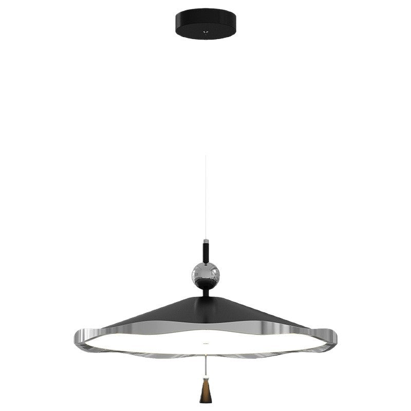 Wind chime chandelier French medieval style high-end atmosphere creative dining room light 2025 new walnut pattern restaurant