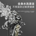 Electric shaver with floating triple-blade head, full body washable, rechargeable digital display razor for men - wholesale